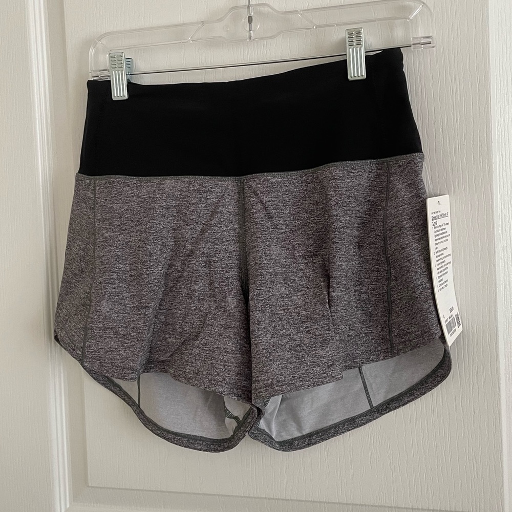 Lululemon woman’s High Rise Speed Up Shorts